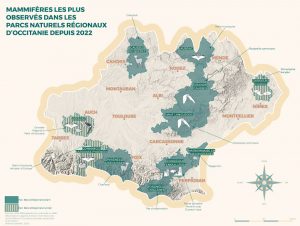 Cartographie PNR Occitanie