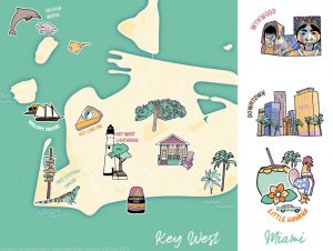 Cartographie illustrée